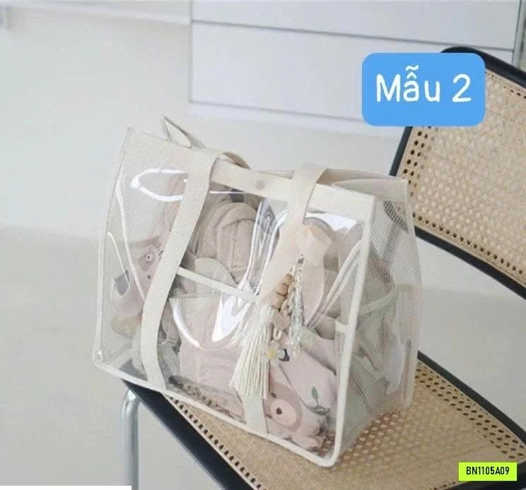 TÚI NHỰA TRONG ĐI BỈN XINH XỈU