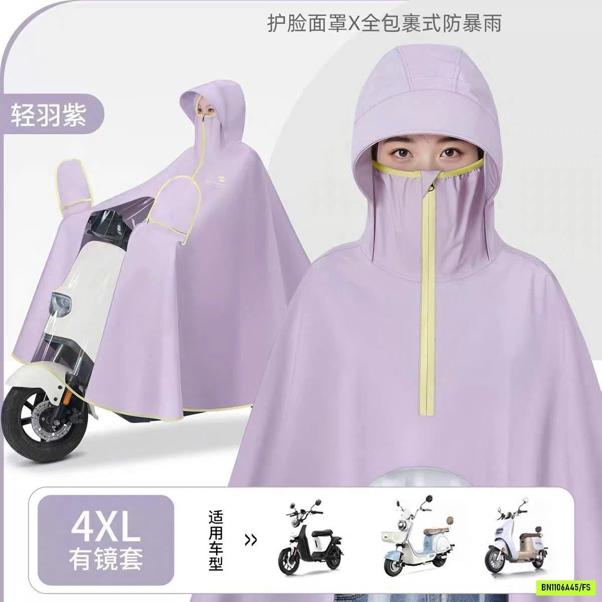 ÁO MƯA 1 NGƯỜI PHỐI VIỀN