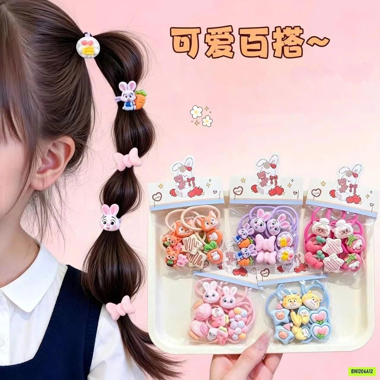 SÉT 40 DÂY BUỘC TÓC THÚ CƯNG