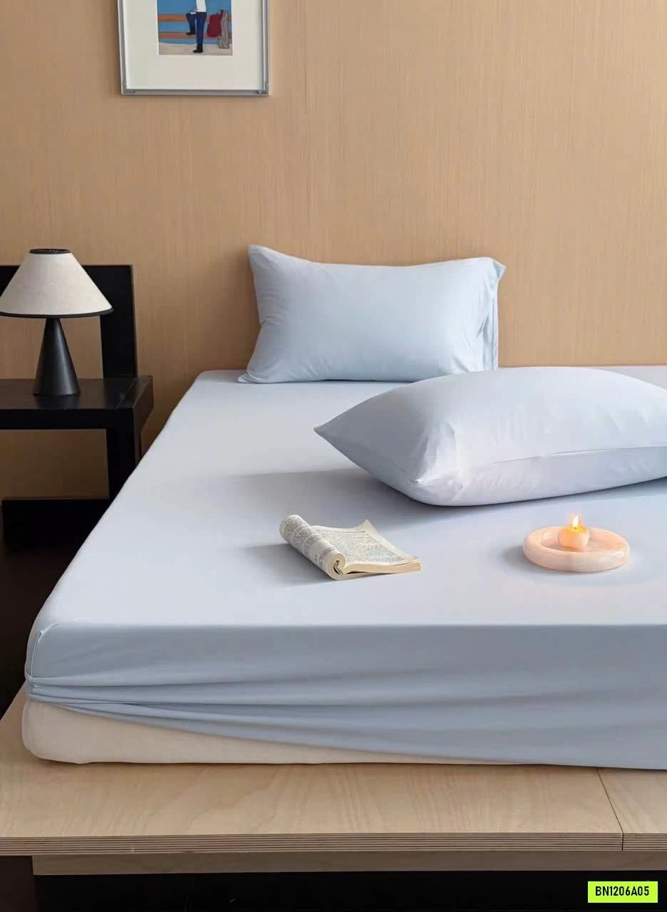 BỘ GA LỤA TRƠN MÀU CAO CẤP NHẬT BẢN