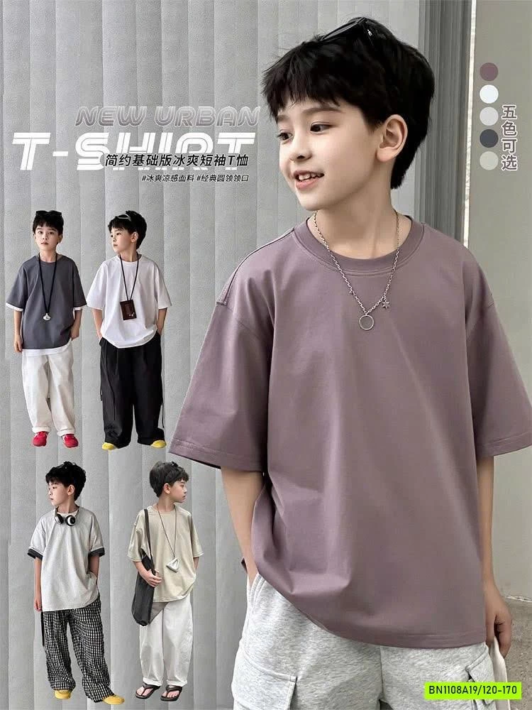 ÁO THUN CỔ TRÒN TRƠN MÀU SZ ĐẠI