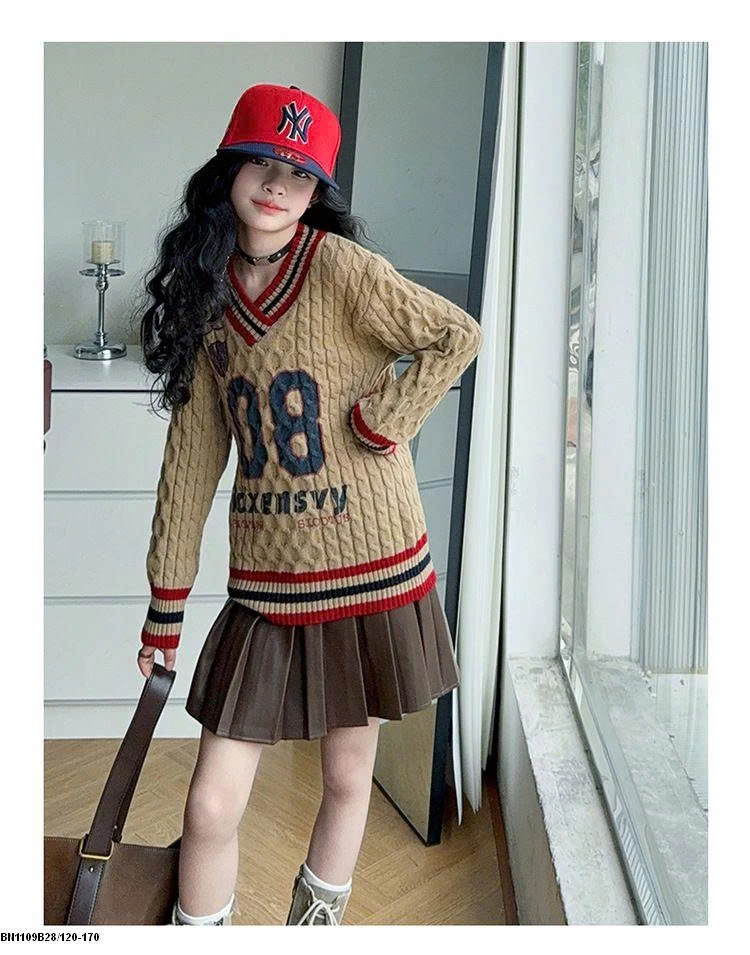 ÁO LEN CỔ TIM  SỐ 08