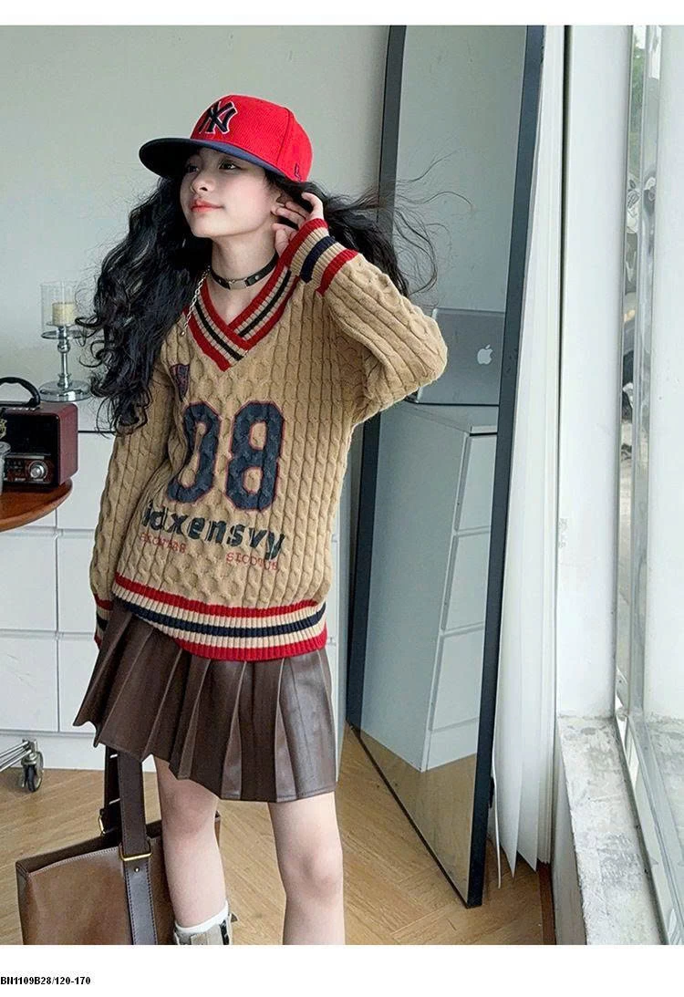 ÁO LEN CỔ TIM  SỐ 08