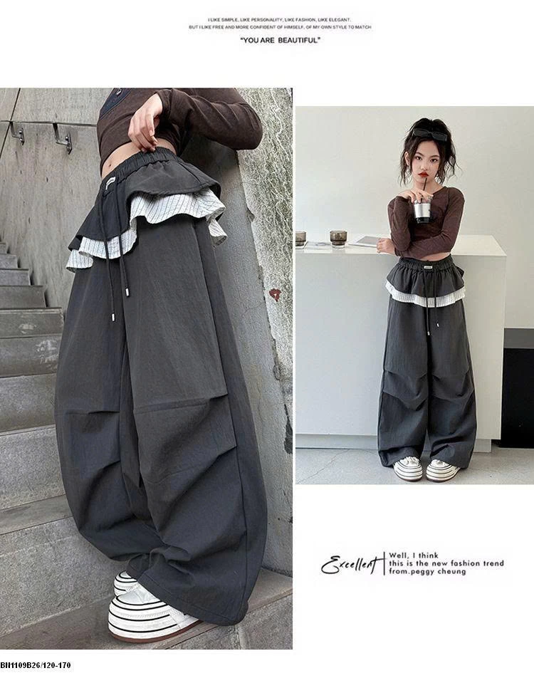 QUẦN SUÔNG CẠP PHỐI BÈO BÉ GÁI