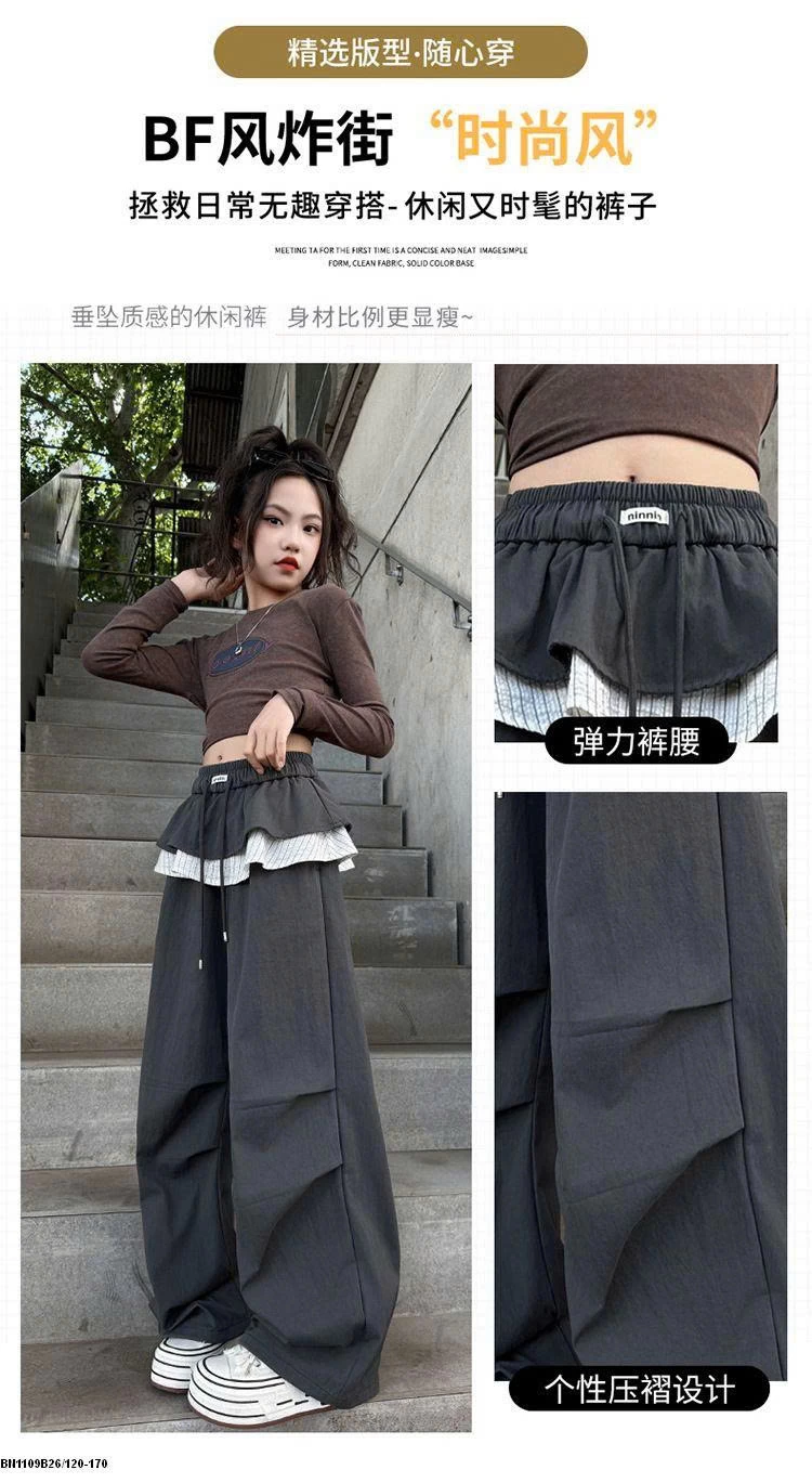 QUẦN SUÔNG CẠP PHỐI BÈO BÉ GÁI