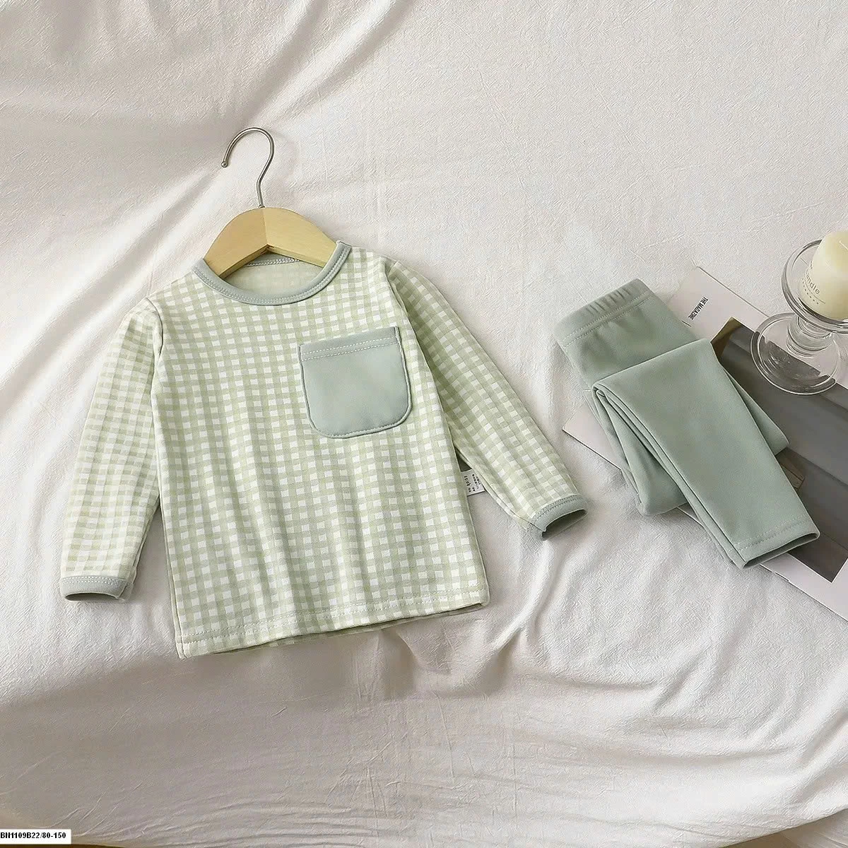 BỘ NỈ CARO CHO BÉ