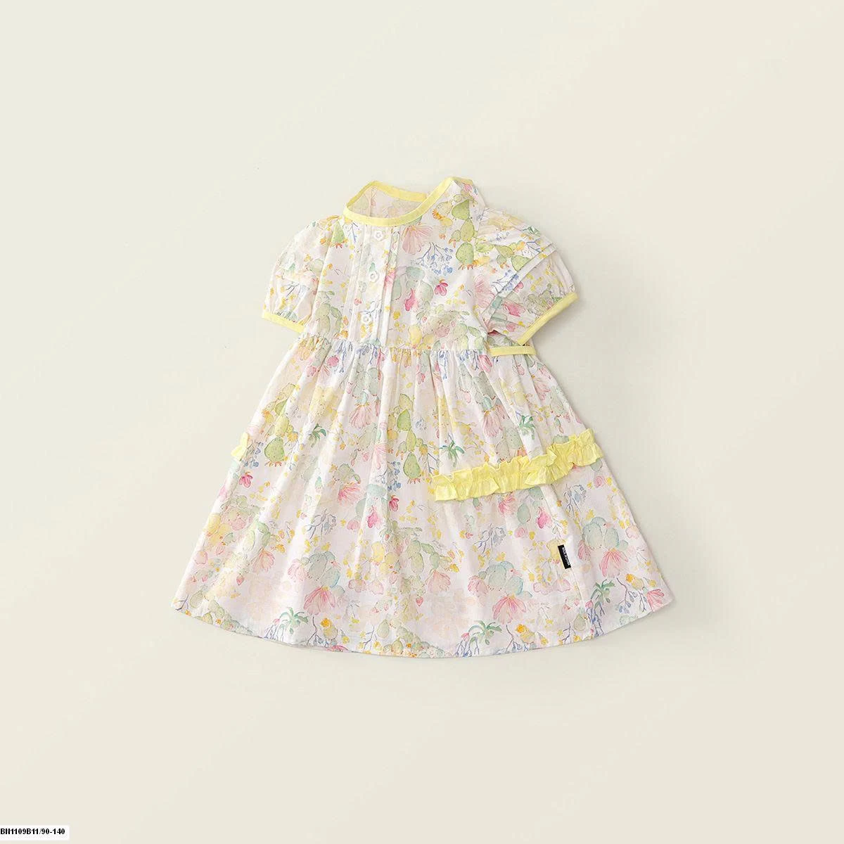 ĐẦM HOA TAY BỒNG  PREMIUM