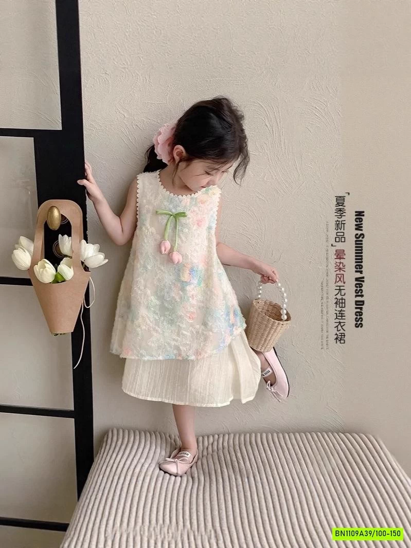 VÁY SƯỜN XÁM HOA