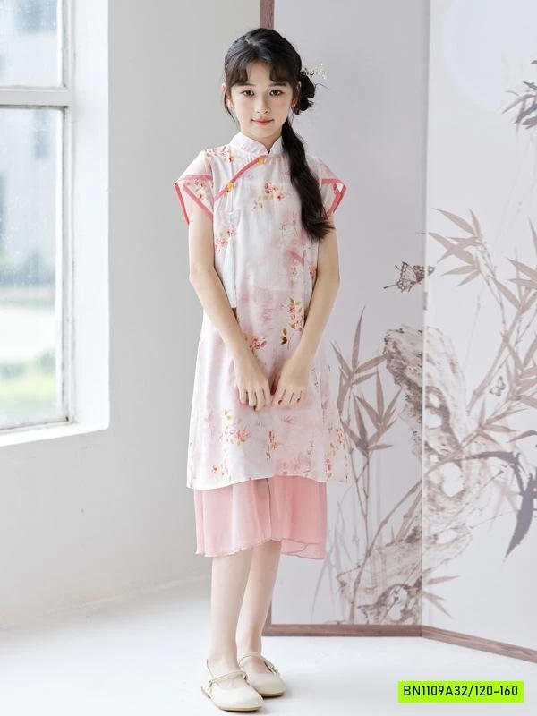 VÁY SƯỜN XÁM HỒNG 2 CHI TIẾT