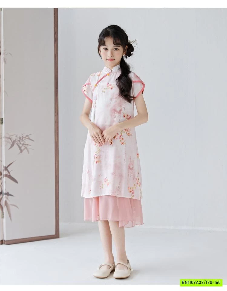 VÁY SƯỜN XÁM HỒNG 2 CHI TIẾT