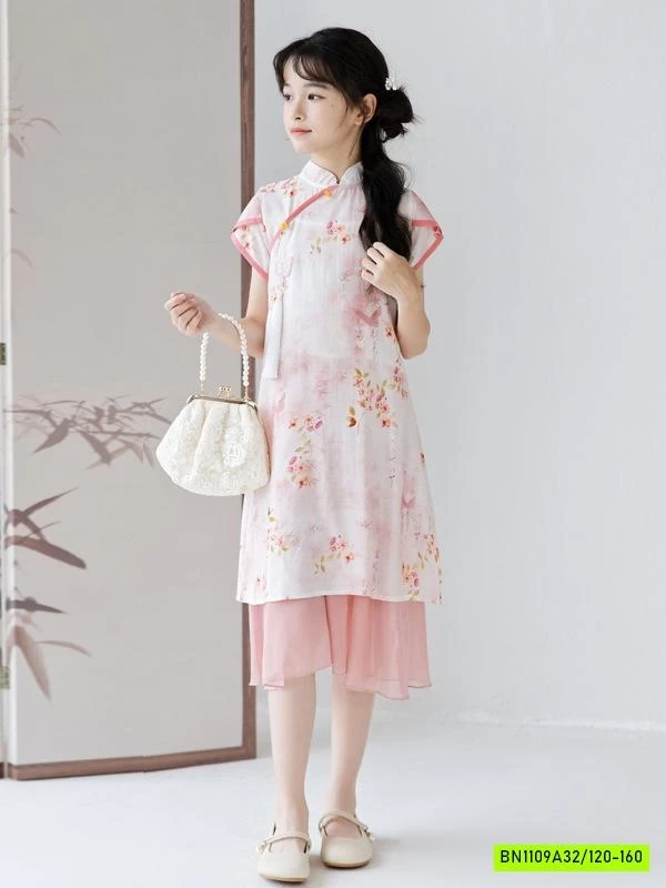 VÁY SƯỜN XÁM HỒNG 2 CHI TIẾT