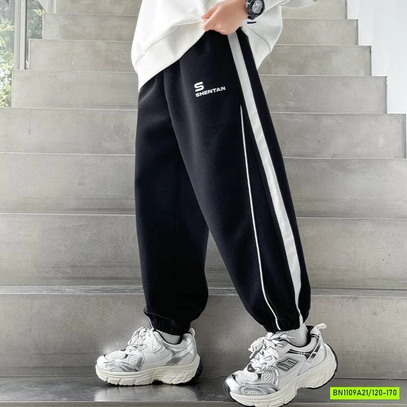 QUẦN NỈ BO GẤU PHỐI SỌC SZ ĐẠI