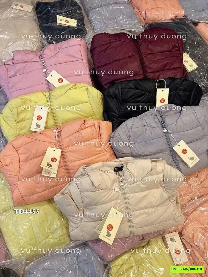 KHOÁC PHAO LÔNG VŨ SIÊU NHẸ