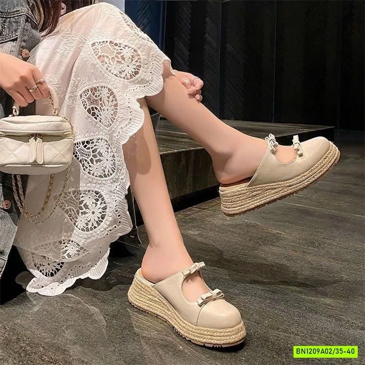 DÉP SỤC NƠ ĐẾ XUỒNG CHO NỮ