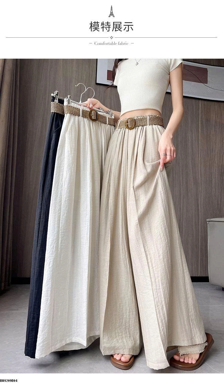 QUẦN ỐNG RỘNG CHO NỮ