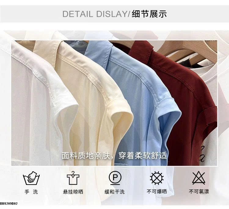 ÁO SƠ MI TAY HẾN