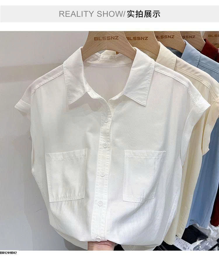 ÁO SƠ MI TAY HẾN