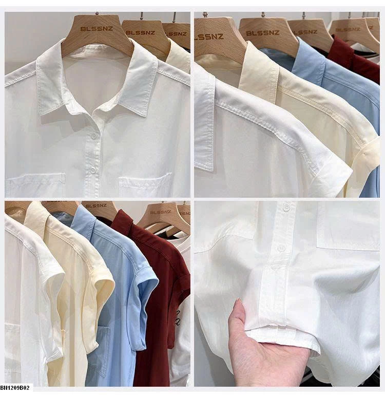 ÁO SƠ MI TAY HẾN