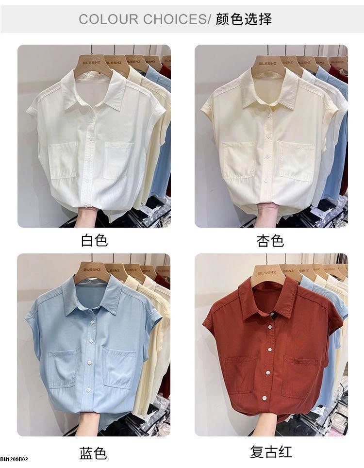 ÁO SƠ MI TAY HẾN