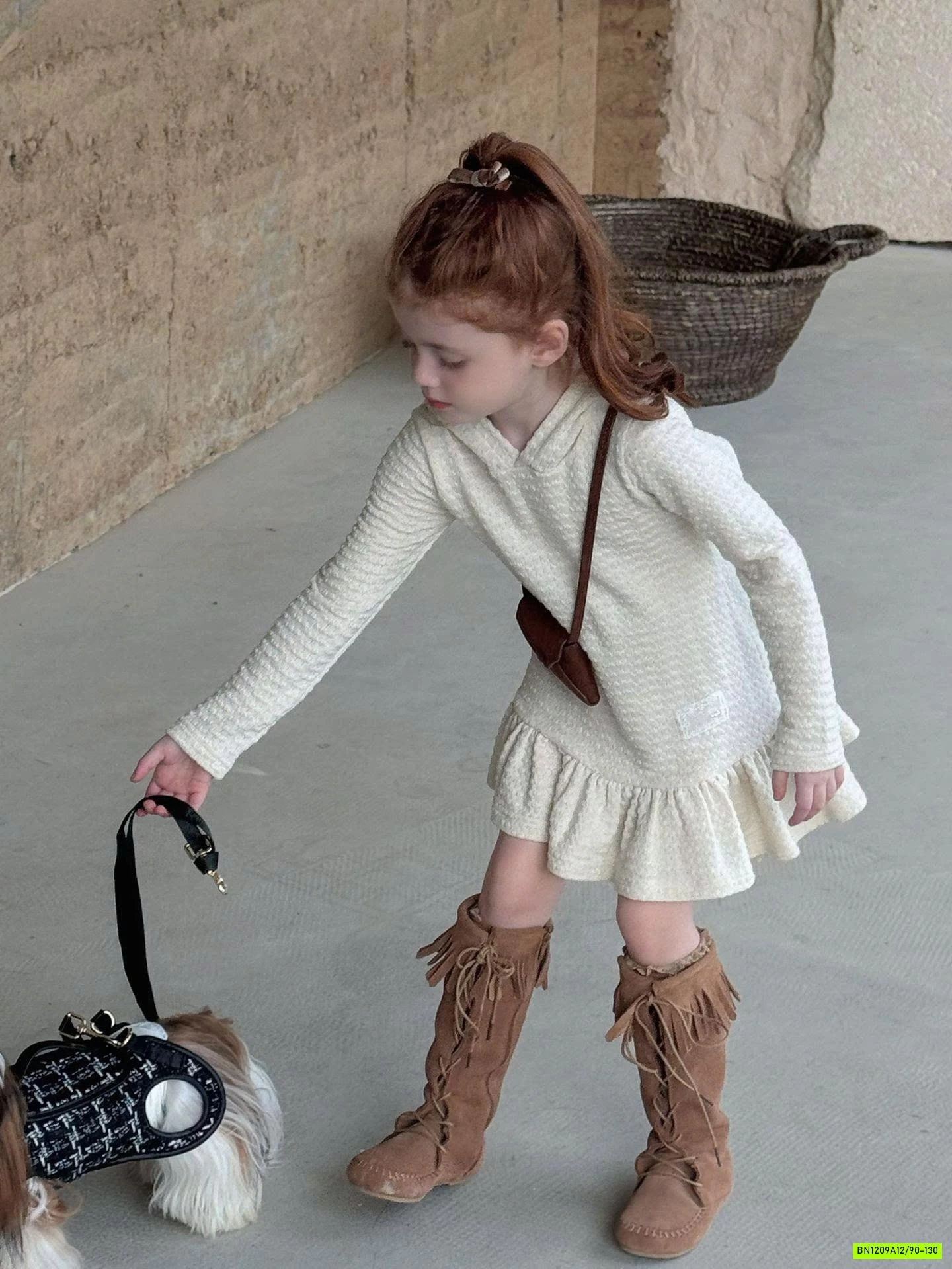 ĐẦM LEN ĐUÔI CÁ LIỀN MŨ