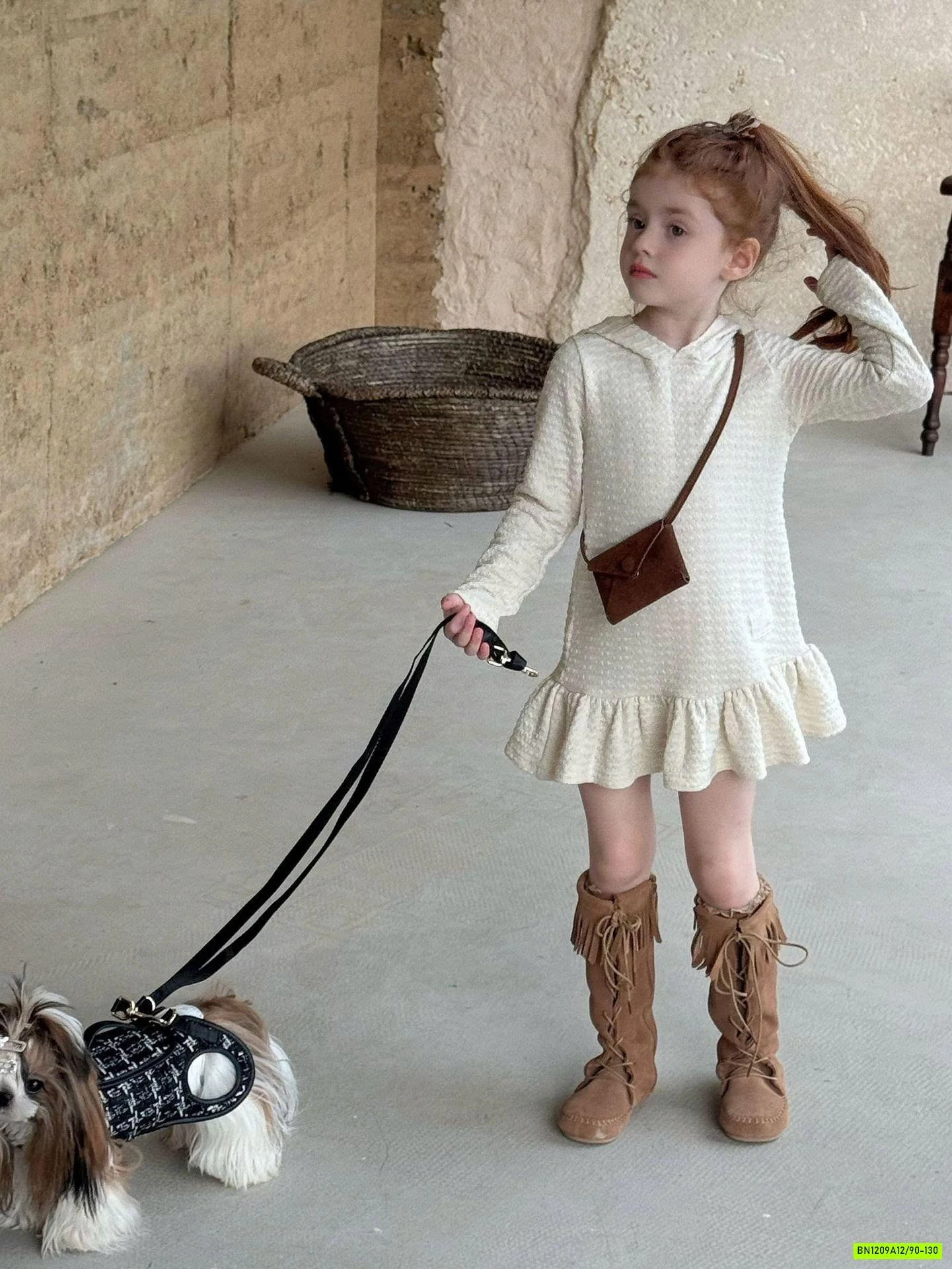 ĐẦM LEN ĐUÔI CÁ LIỀN MŨ