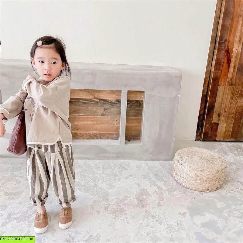ÁO VẢI THÔ HÀN QUỐC DÀI TAY IN CHỮ