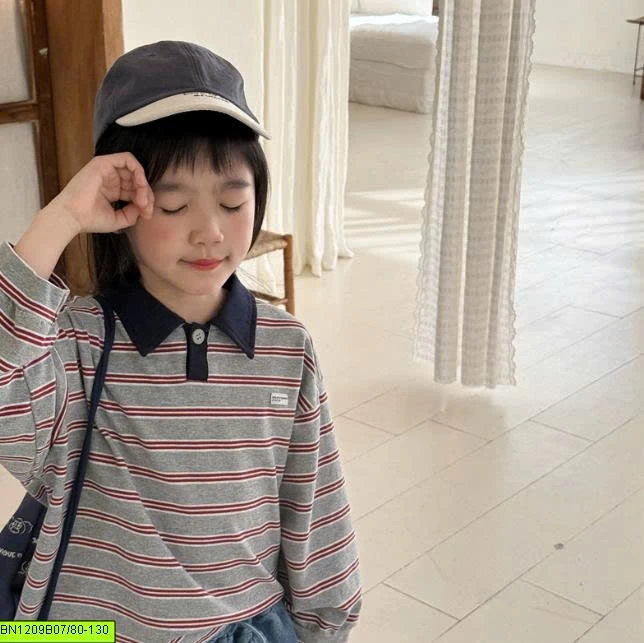 ÁO POLO KẺ NGANG ADBABY