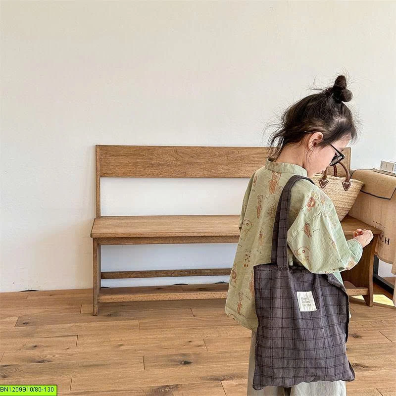 ÁO SƠ MI IN HÌNH NGỘ NGHĨNH