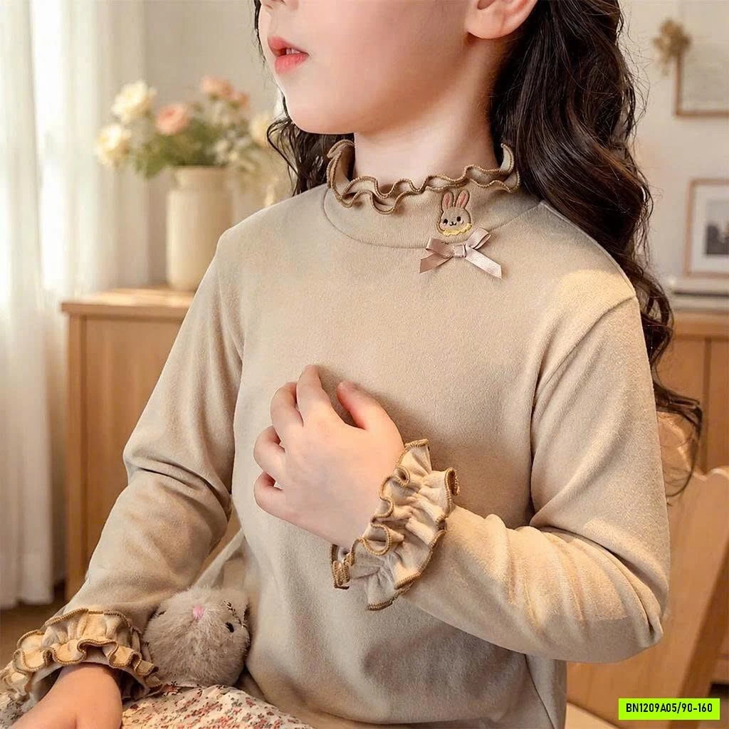 ÁO GIỮ NHIỆT THÊU THỎ BÉ