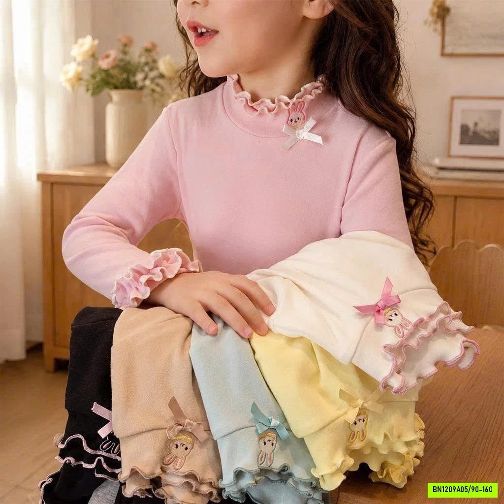 ÁO GIỮ NHIỆT THÊU THỎ BÉ