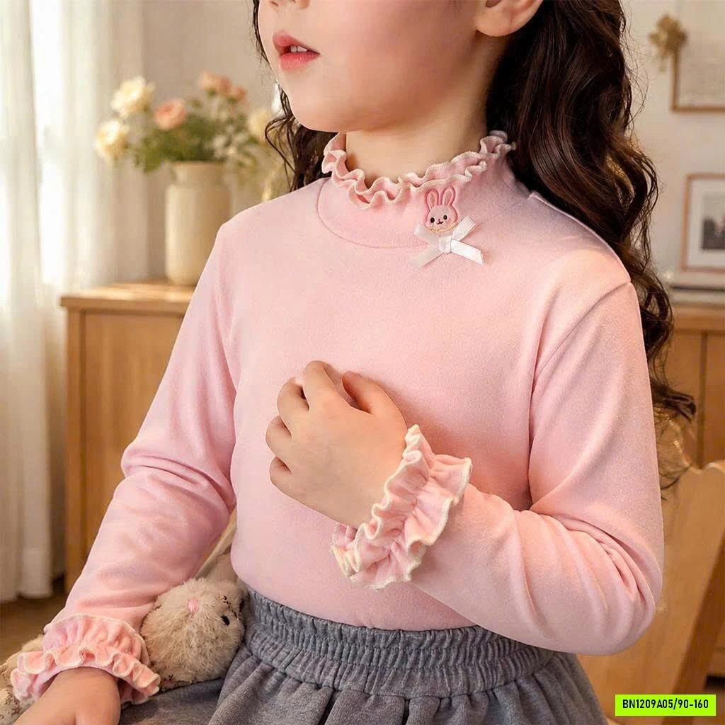 ÁO GIỮ NHIỆT THÊU THỎ BÉ