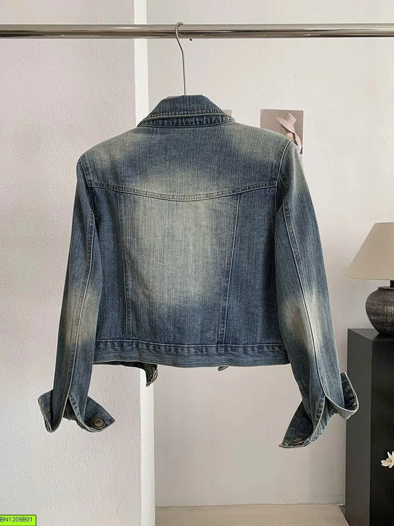 ÁO KHOÁC JEAN THỜI TRANG NỮ