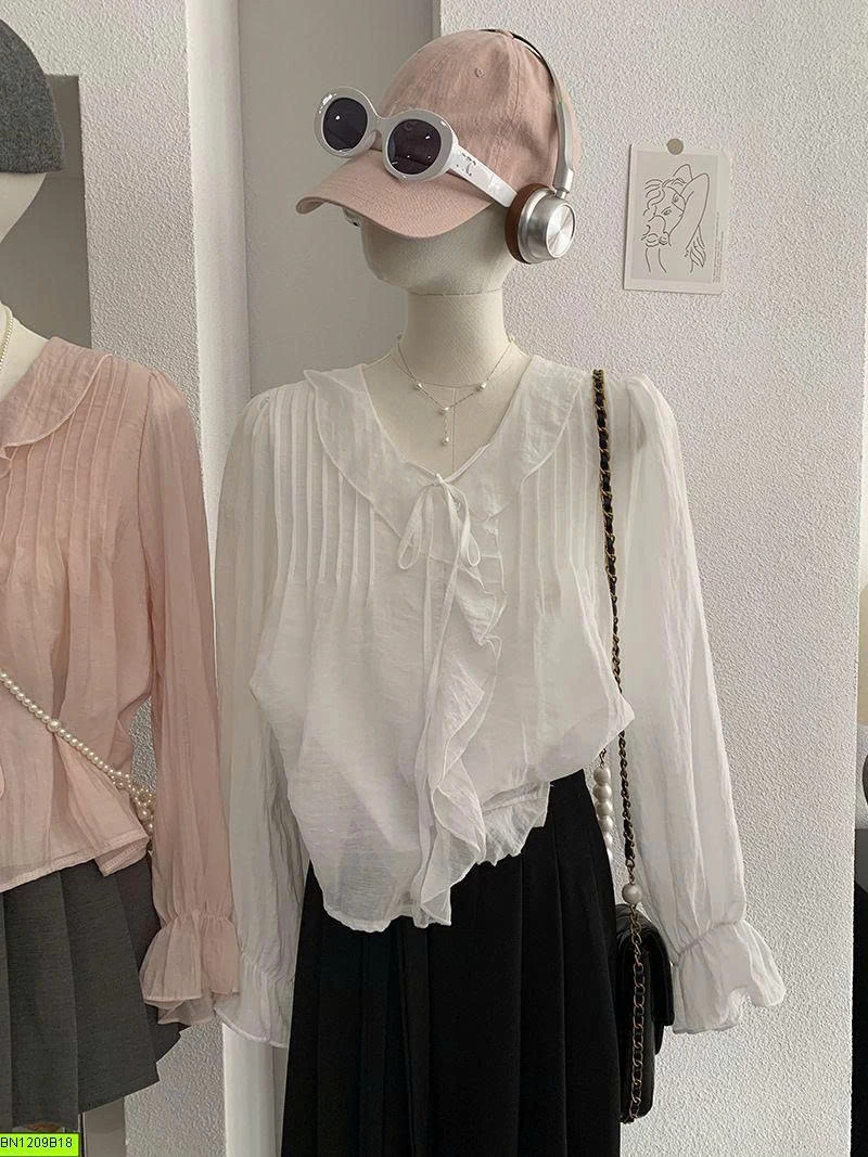 ÁO SƠ MI BÁNH BÈO CHO MẸ