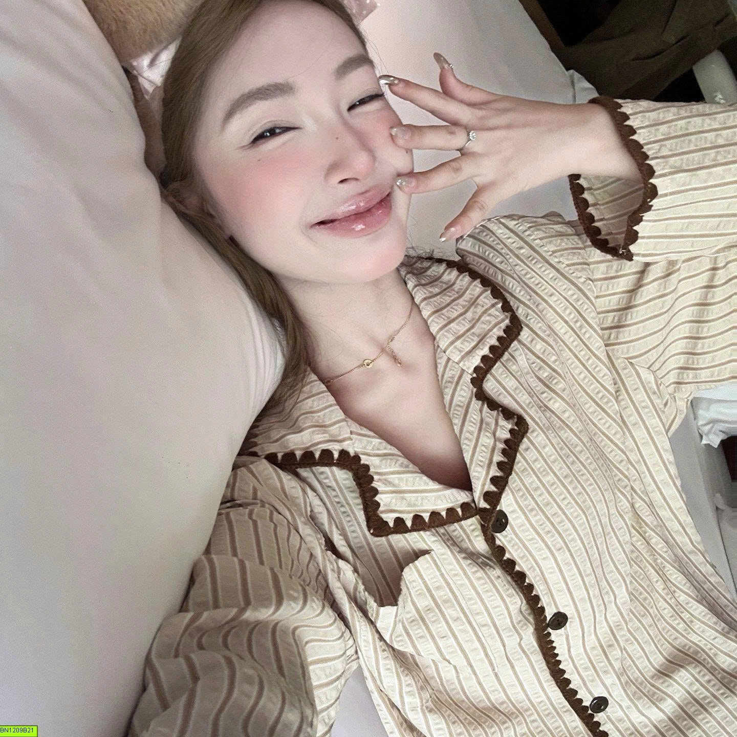 HOMEWEAR THU ĐÔNG NỮ MÀU NÂU VINTAGE