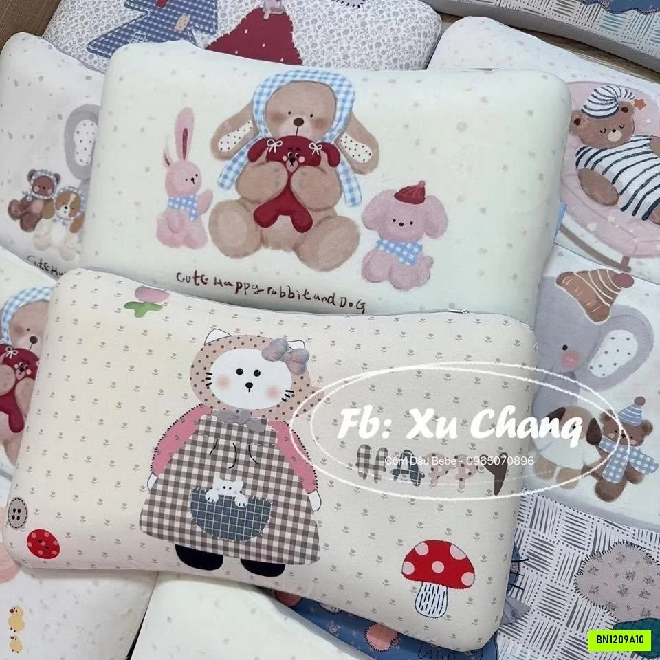 GỐI MEMORY FOAM MÁT LẠNH CHO BÉ