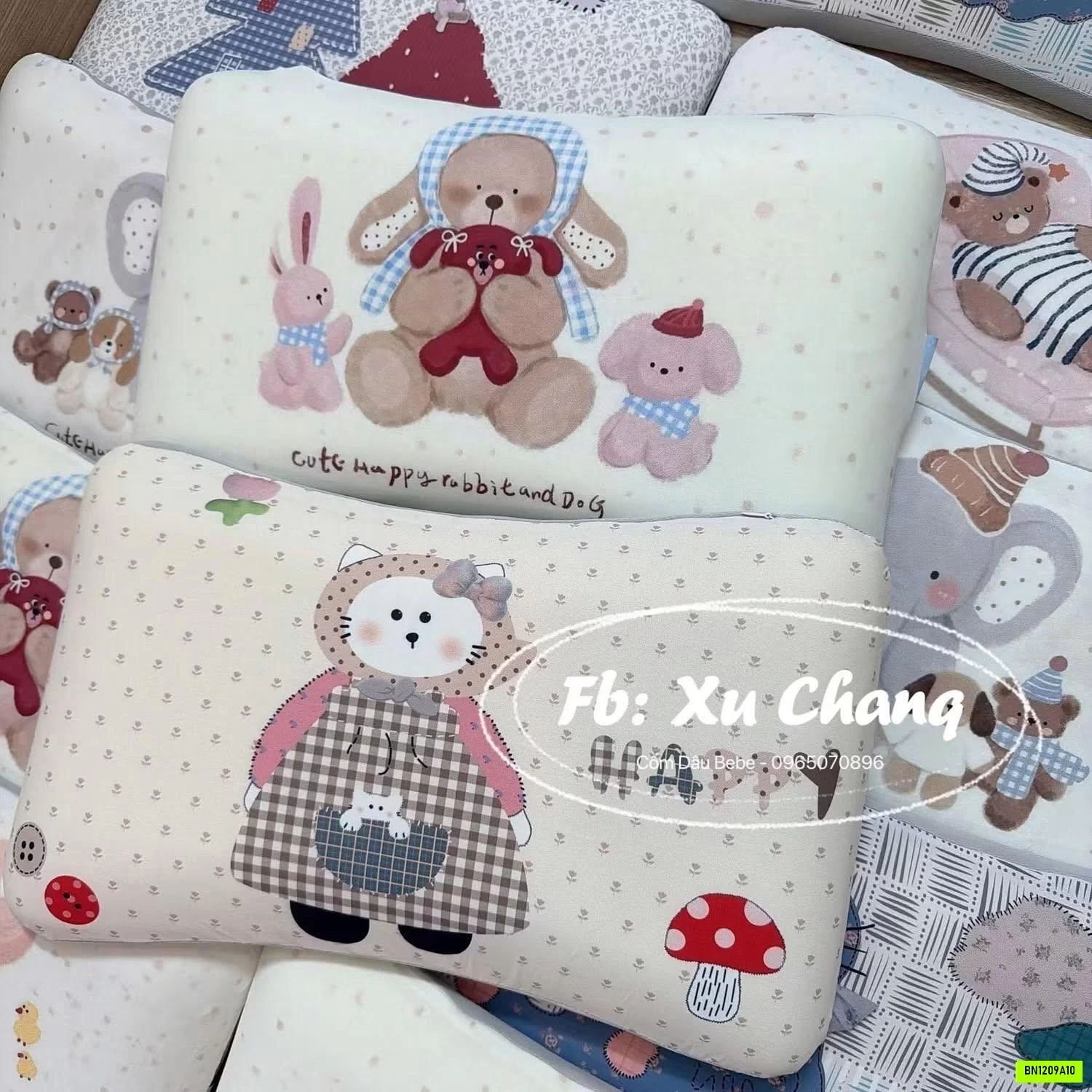 GỐI MEMORY FOAM MÁT LẠNH CHO BÉ