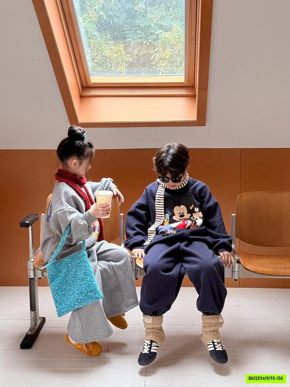 BỘ NỈ LÓT LÔNG MICKEY KUMAI
