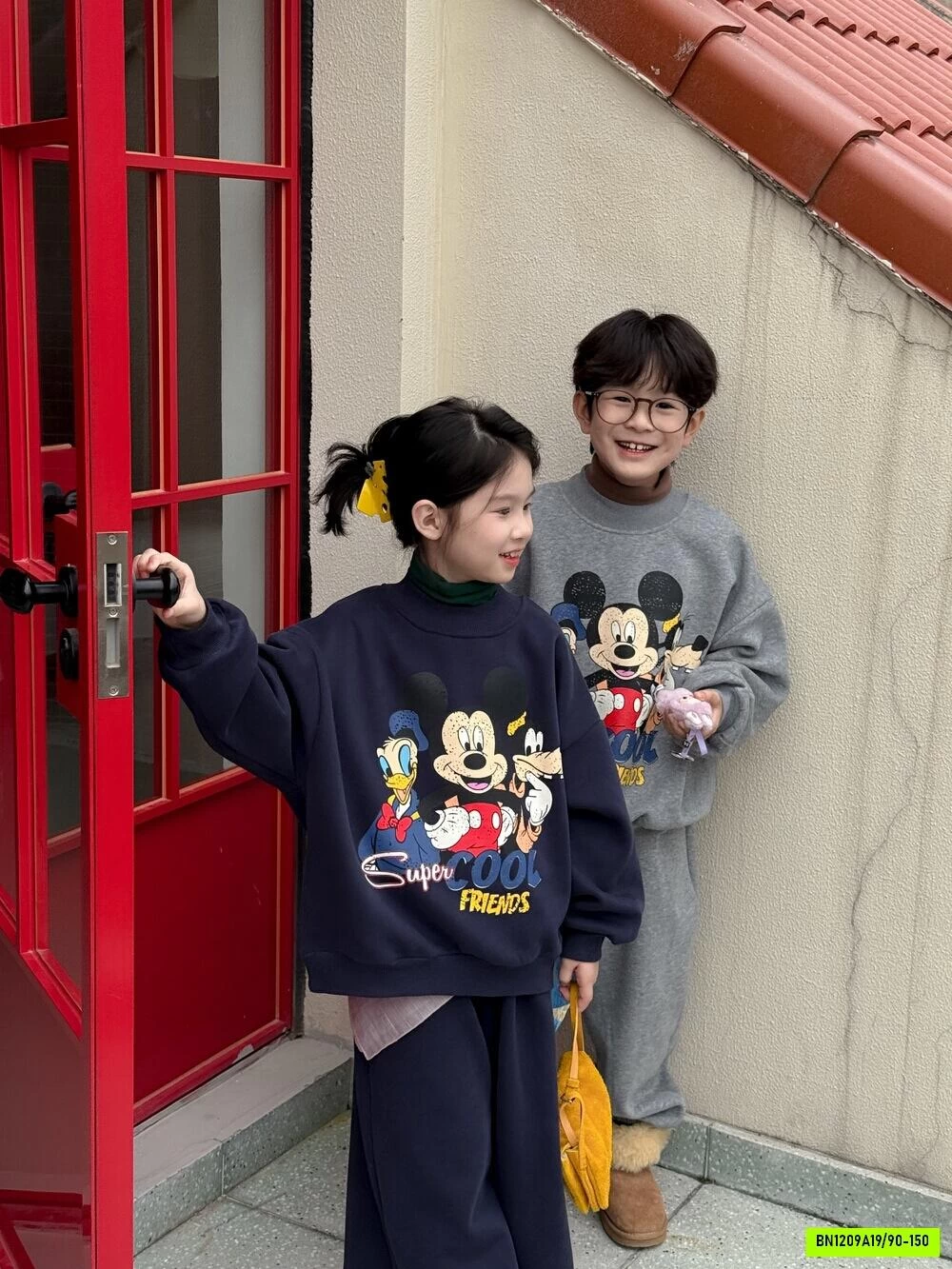 BỘ NỈ LÓT LÔNG MICKEY KUMAI