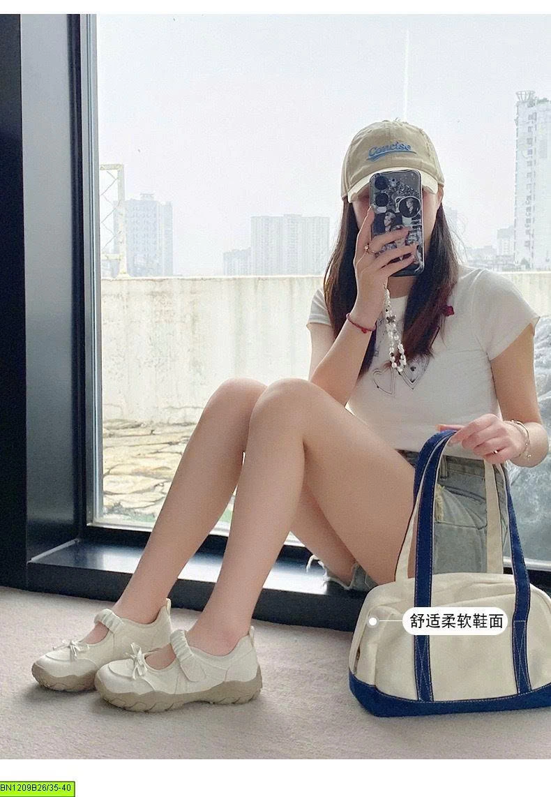 GIÀY BÚP BÊ QUAI CHUN NỮ