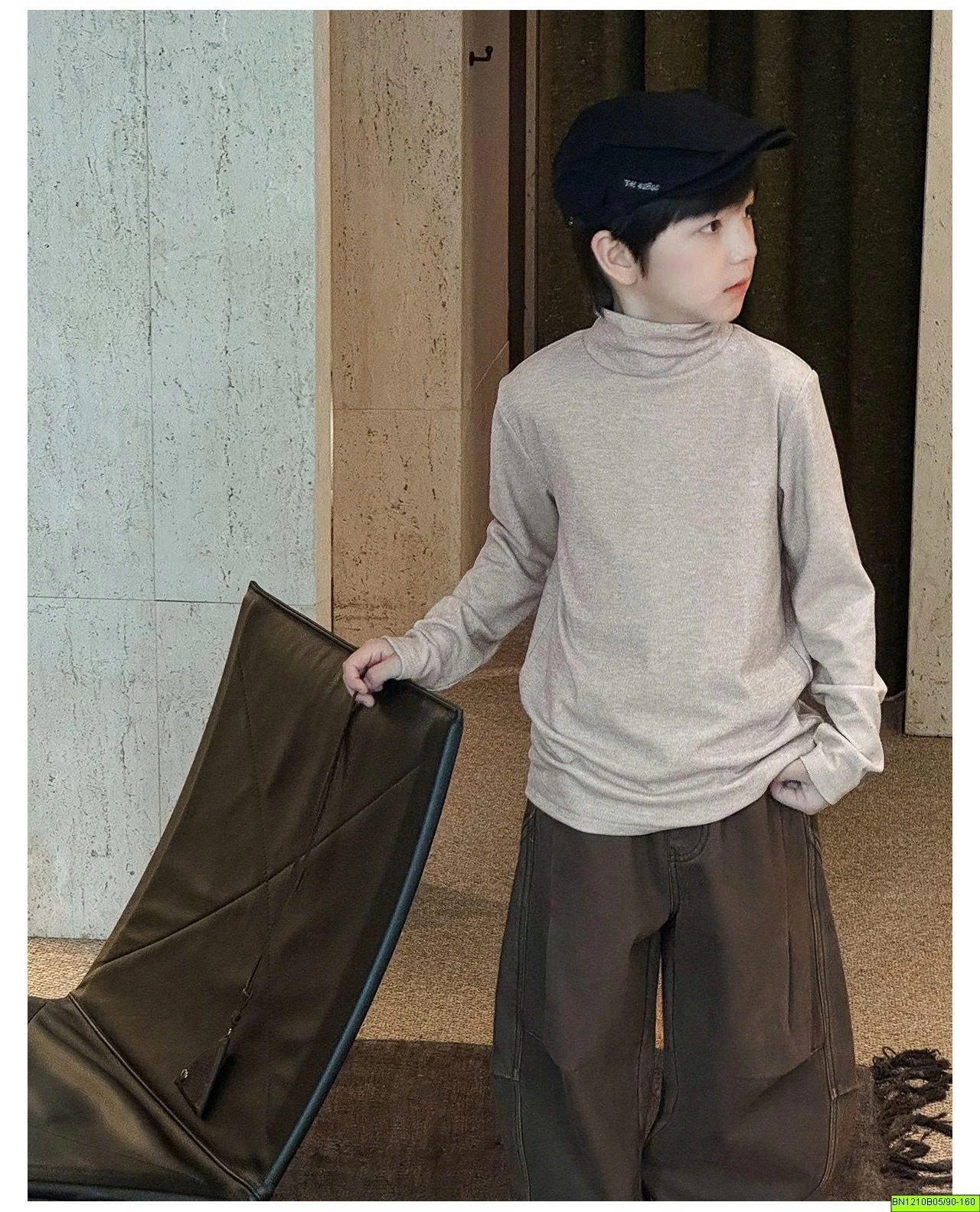 ÁO THUN GIỮ NHIỆT LÓT LÔNG CỔ CAO AOAOKIDS