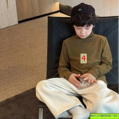 ÁO THUN GIỮ NHIỆT LÓT LÔNG CỔ CAO AOAOKIDS