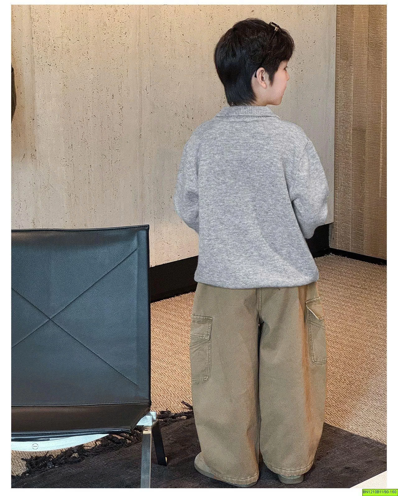 ÁO KHOÁC LEN ĐÓNG CÚC AOAOKIDS