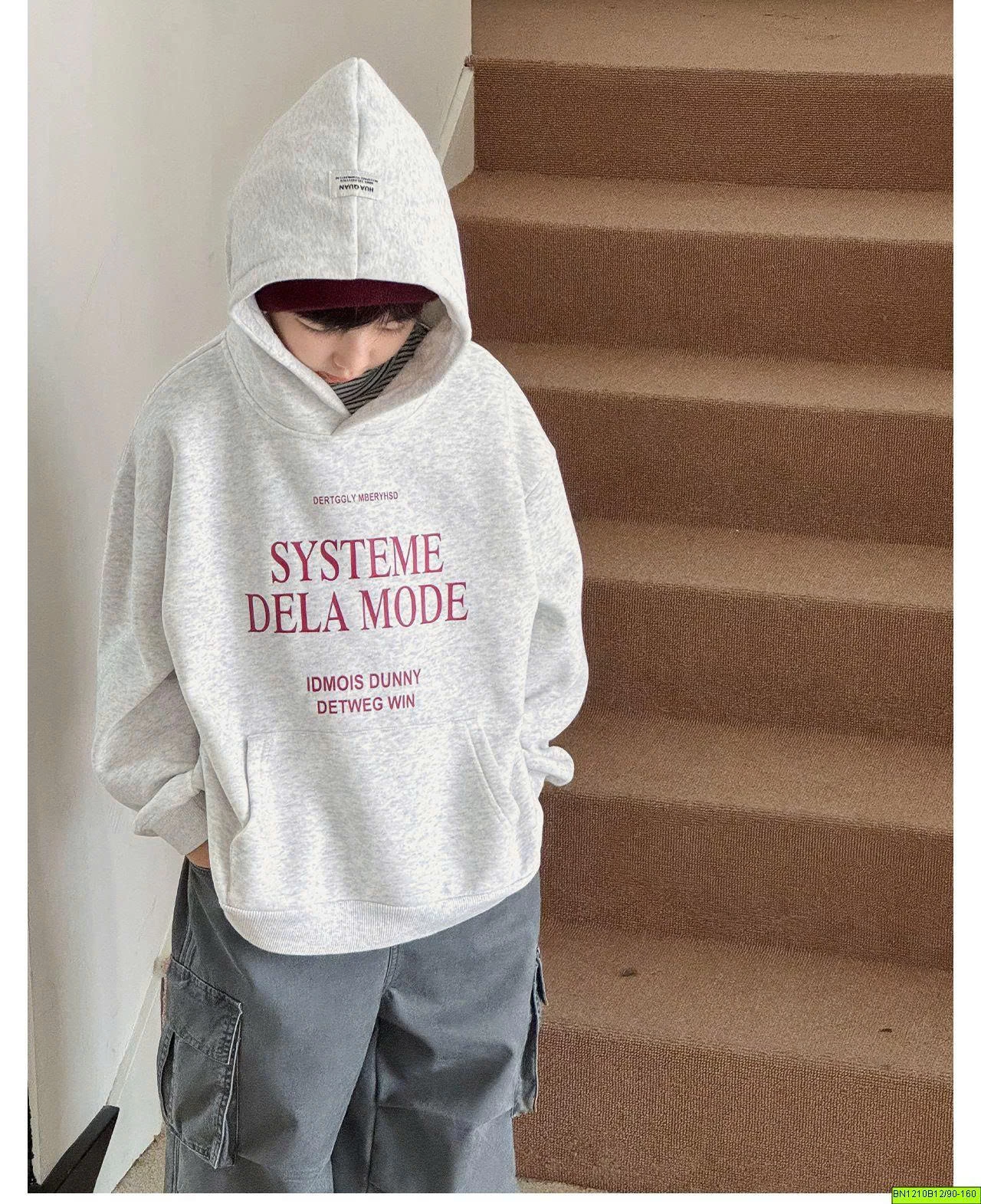 ÁO HOODIE IN CHỮ AOAOKIDS