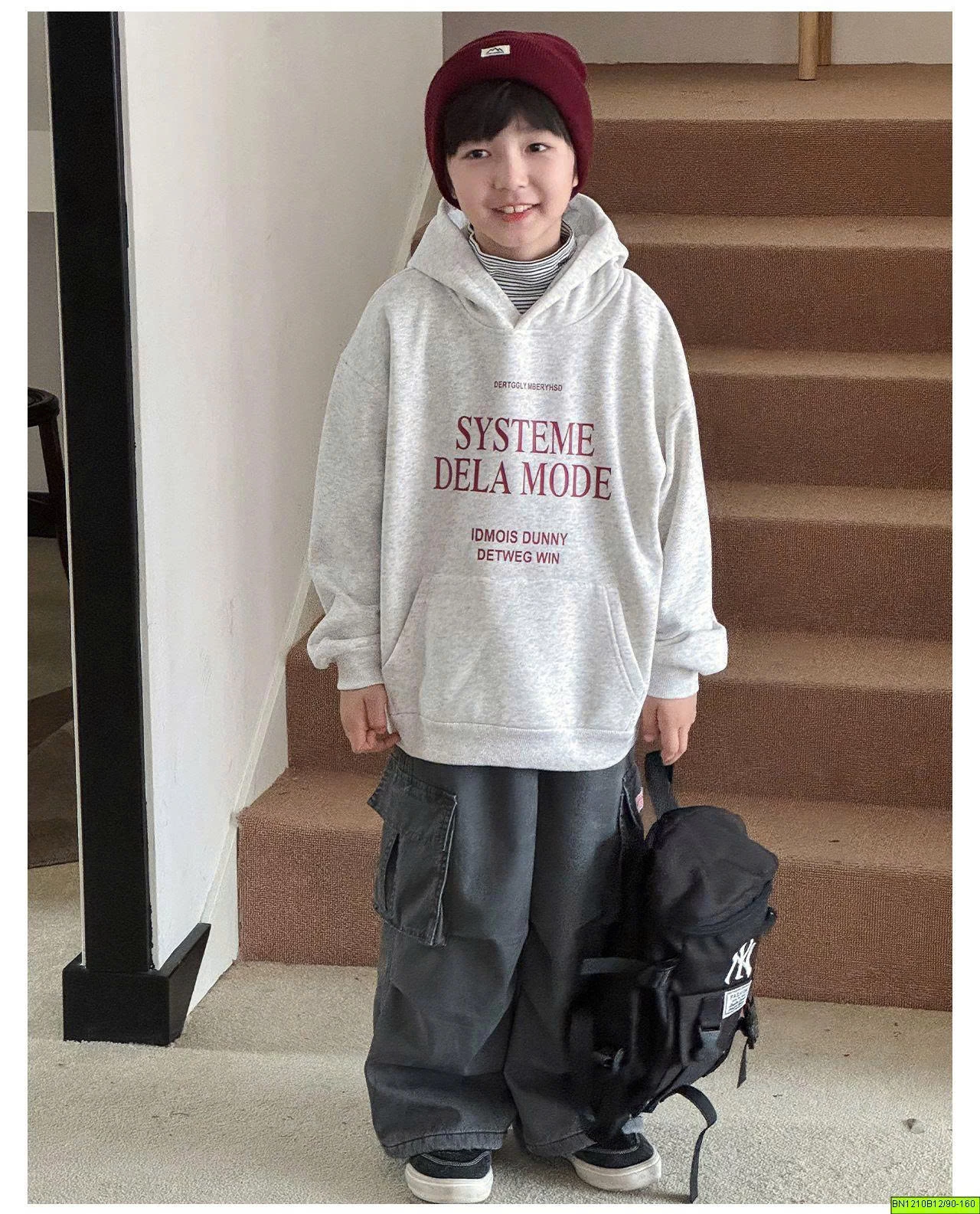 ÁO HOODIE IN CHỮ AOAOKIDS