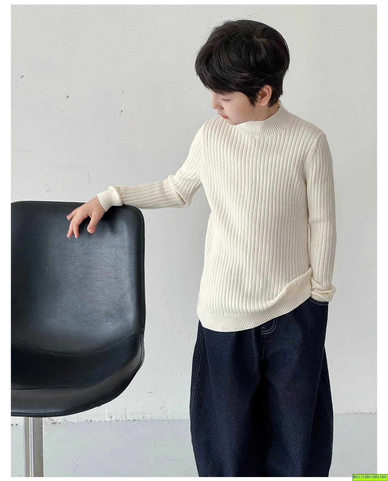 ÁO LEN GÂN CỔ CAO AOAOKIDS