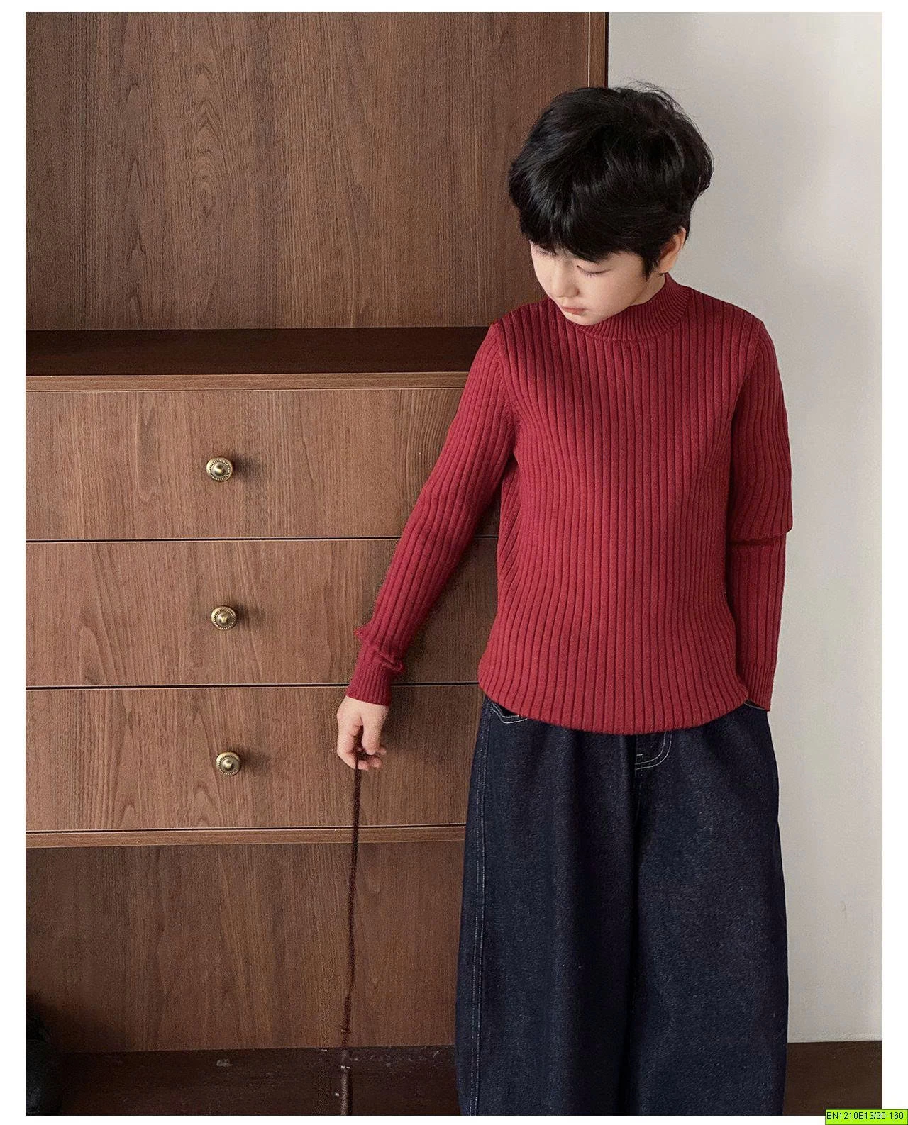 ÁO LEN GÂN CỔ CAO AOAOKIDS