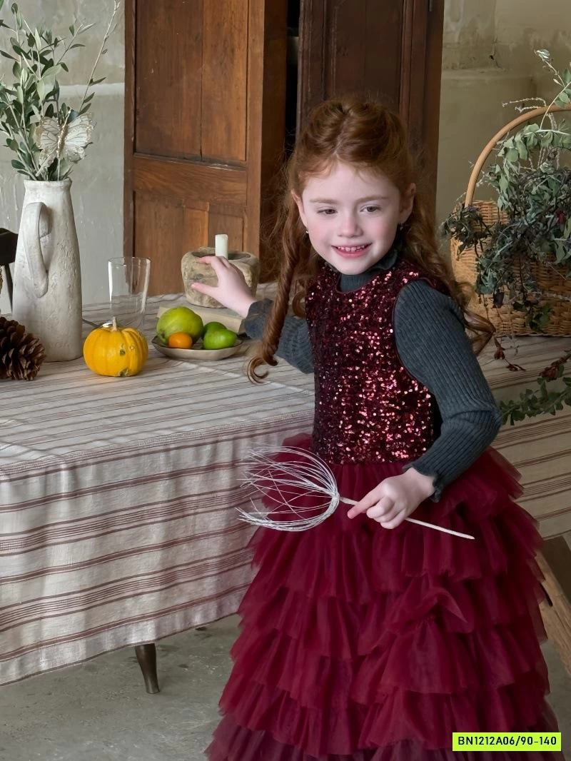 ĐẦM TUTU ĐỎ BLING CHENGLE