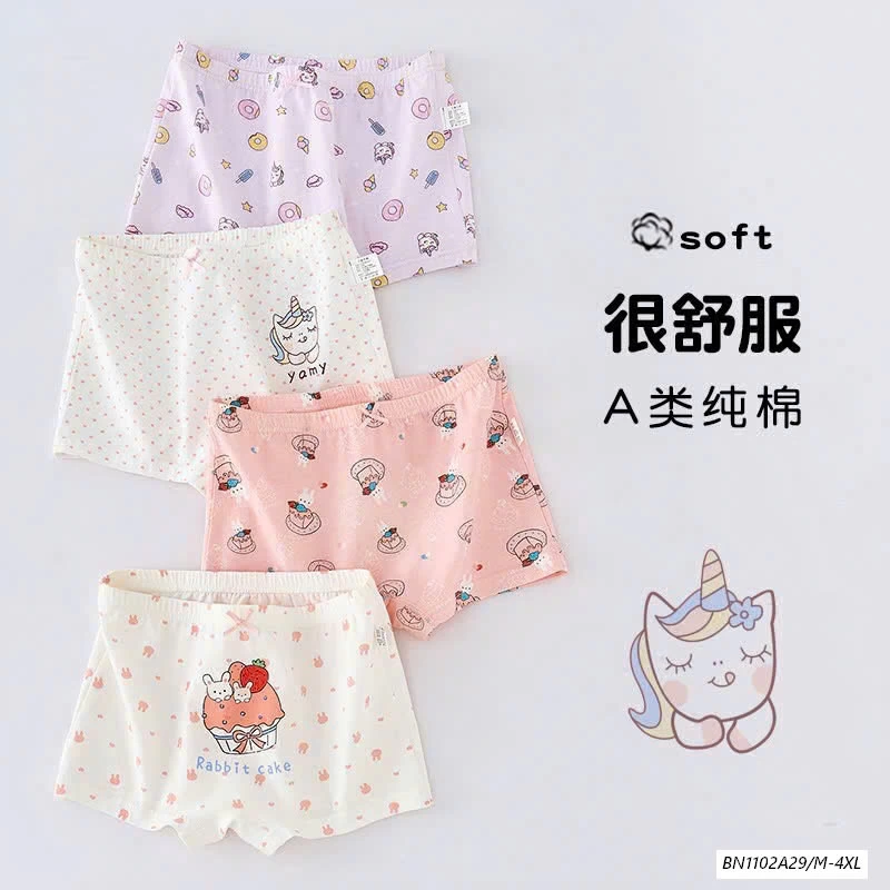 SÉT 4 QUẦN CHIP ĐÙI BG