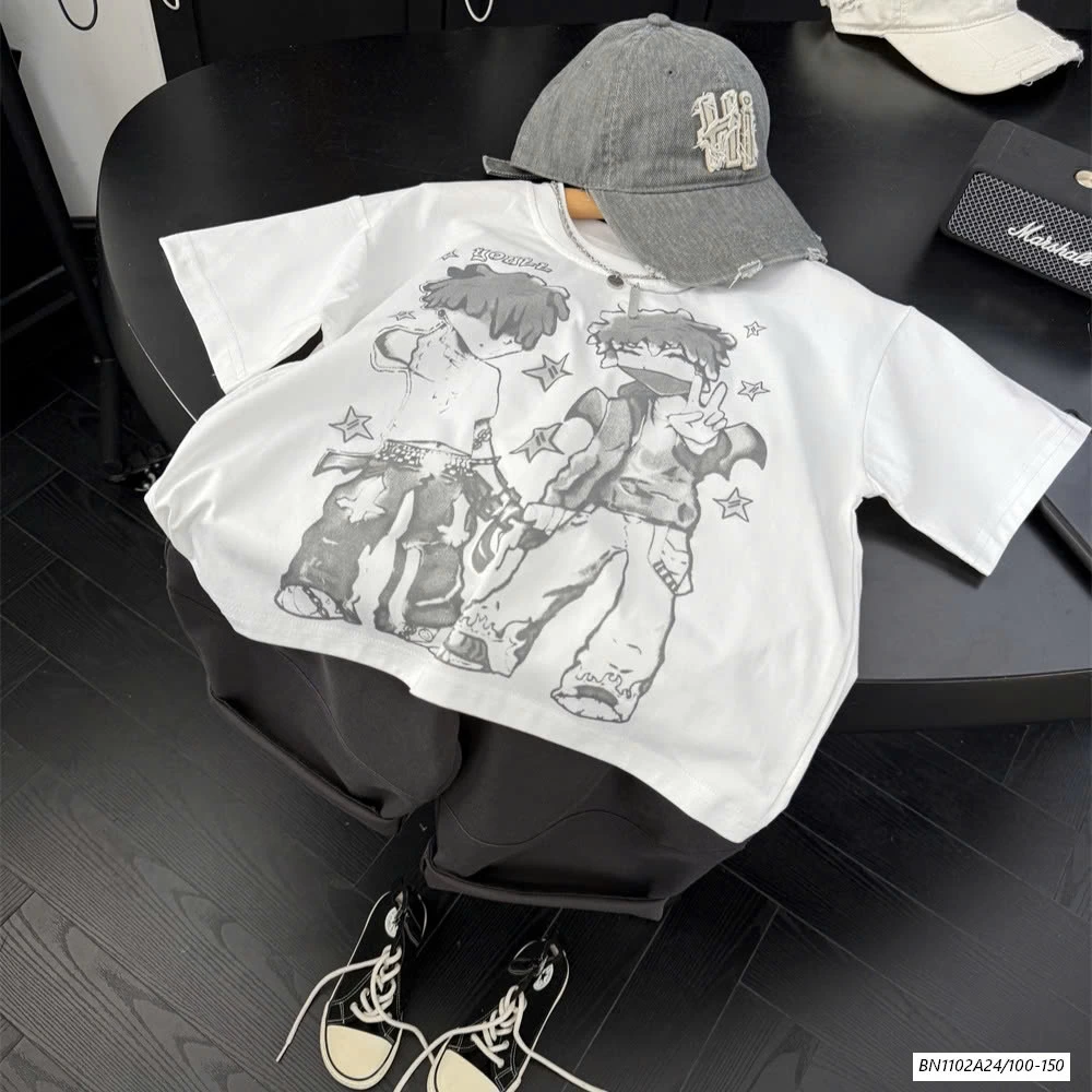 ÁO THUN IN HÌNH CÁ TÍNH