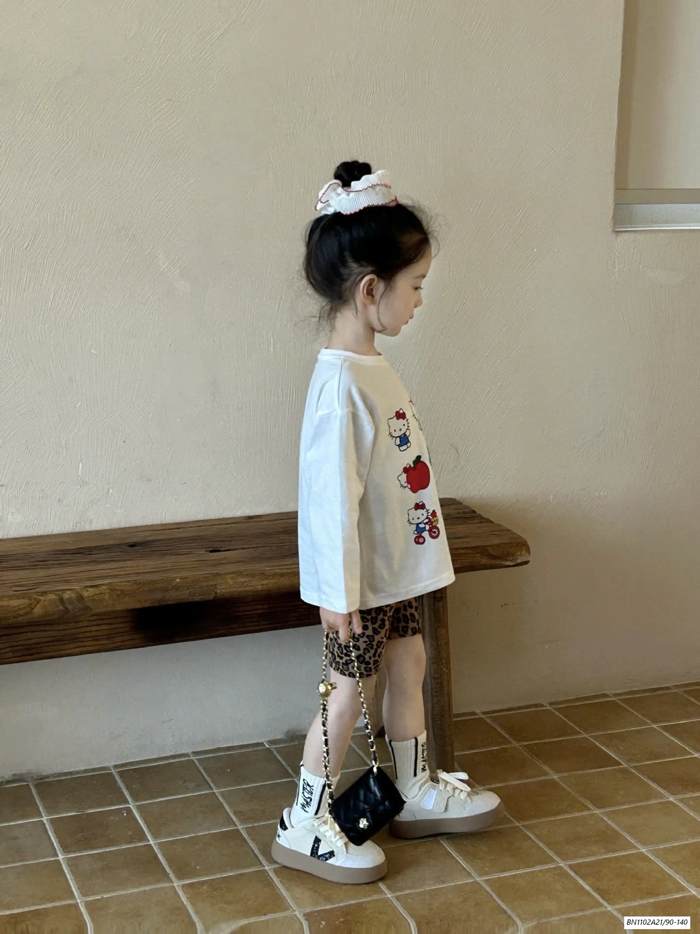 ÁO KITTY MIX LEGGING BEO